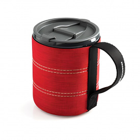 Кружка с неопреновой защитой GSI Outdoors Infinity Backpacker Mug 0.55 л Красный (1099-75281)