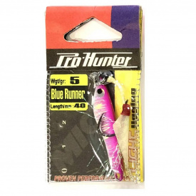 Пилькер Prohunter Blue Runer with single assist hook 5g Розовый (1013-9637.00.61)