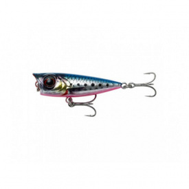 Воблер Savage Gear 3D Minnow Popper F 43mm 2.6g Синий/Фиолетовый (1013-1854.16.92)