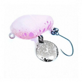 Воблер Nories Fukadama 25F 25mm 2.0g Белый/Розовый (1013-1561.11.17)