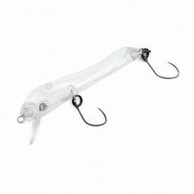 Воблер Nories Sweek 52F 52mm 1.8g 0.3m Прозрачный (1013-1561.11.30)