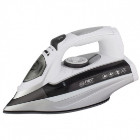 Праска First Austria FA-5627-4-GR 3100 Вт 450 мл Чорно-біла (78088270)