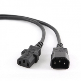 Кабель силовий Cablexpert PC-189-VDE-5M С13-С14 VDE чорний 5м