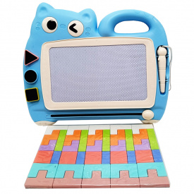 Дошка для письма магнітна 2в1 Bambi XZ-1073A тетріс