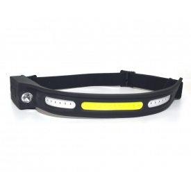 Фонарь аккумуляторный налобный HeadLight WJ-003 3W+COB3W