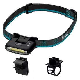 Налобный фонарь с аккумулятором NexTool NE20004 Black с креплением для велосипедов