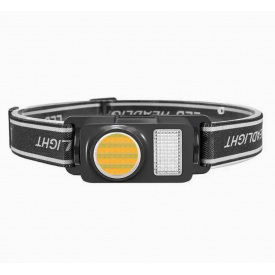 Налобный фонарь аккумуляторный Police с сенсором PL 192 YD-03 type-c холодный/теплый/красный/синий свет Черный (30151417)