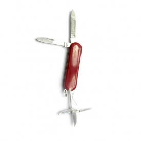 Складной карманный нож STINGER 5 в 1 Красный (DN27164)