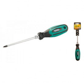 Викрутка хрестова РН1*100 посилена MASTERTOOL GM (45-8110)