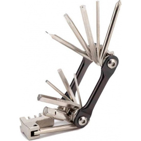 Ключ велосипедний багатофункціональний Xiamen мультитул 11 пр Чорний (050542)