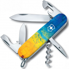Складной нож Victorinox Spartan Ukraine 91 мм 13 функций Желто-синий (1.3603.7_T3100pw)