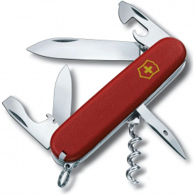 Складной нож Victorinox Spartan Mat Красный матовый лак с желтым лого (1.3603_M0008p)
