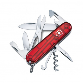 Нож Victorinox Climber Transparent Красный (1049-Vx13703.T)