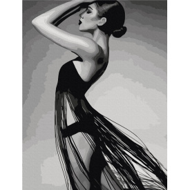 Картина за номерами Brushme У ритмі почуттів 40х50 см Різнокольоровий BS51645