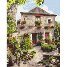 Картина за номерами BrushMe "Два світи Провансу 1" 40х50см BS53741