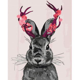 Картина за номерами BrushMe "Фантастичний кролик" 40х50см BS52164