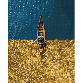 Картина за номерами BrushMe "Озеро Світязь © Roksolana Baran" 40х50см BS53752