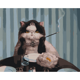 Картина за номерами BrushMe "Сніданок в Тіффані ©Lucia Heffernan" 40х50см BS53475