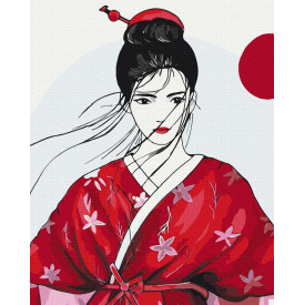 Картина за номерами BrushMe "Гейша © Yana Biluhina" 40х50см BS53798