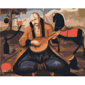 Картина за номерами BrushMe "Козак Мамай" 40х50см BS53749