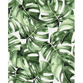 Картина за номерами BrushMe "Екзотична монстера" 40х50см BS53697