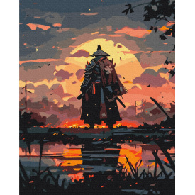 Картина за номерами BrushMe "Місія самурая" 40х50см BS53819