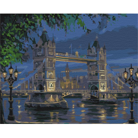 Картина за номерами BrushMe "Лондон спить" 40х50см BS52179