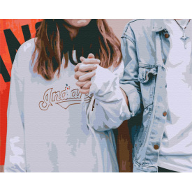 Картина за номерами BrushMe "Закохані друзі" 40х50см BS52612