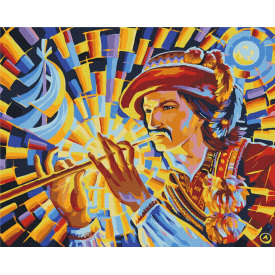 Картина за номерами BrushMe "Чарівна сопілка © Oleg Loburak" 40х50см BS53766