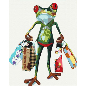 Картина за номерами BrushMe "Покупець зі ставка" 40х50см BS52159