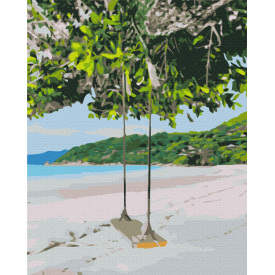 Картина за номерами BrushMe "Райський куточок" 40х50см BS51427