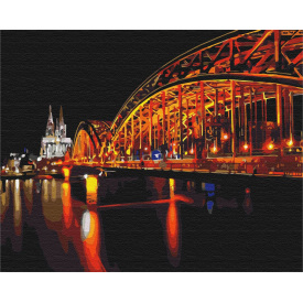 Картина за номерами BrushMe "Кольори нічного міста" 40х50см BS52177