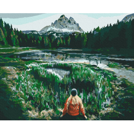 Картина за номерами BrushMe "Три зубці Лаворедо © Roksolana Baran" 40х50см BS53754