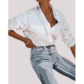 Картина за номерами BrushMe "Стильна гармонія" 40х50см BS53679