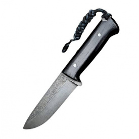 Нож туристический Gorillas BBQ Помощник ручная работа сталь 65г KN185 (5383)