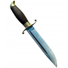 Нож финка Gorillas BBQ граб и латунь KN136 (5364)