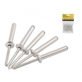 Сліпі алюмінієві заклепки 4,8* 6,40 мм 50 шт MASTERTOOL GM (20-0620)