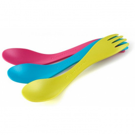 Ложка-вилка детская Light My Fire Spork Little 3 шт Lime/Cyan/Fuchsia (LMF-41293914)