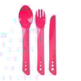 Набор столовых приборов Lifeventure Ellipse Cutlery Pink (1012-75016)