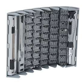 Викрутка з набором біт у кейсі для зберігання Inspire KS-840116