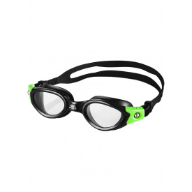 Очки для плавания Aqua Speed PACIFIC 6647 Черно-зеленые (5908217666475)
