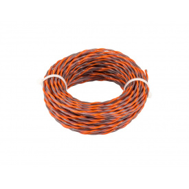 Лісочка для тримера MASTERTOOL GM Spiral 2.40 мм 15 м (19-1624)