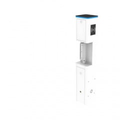 Турникет-калитка ZKTeco SBT2000S Черный Пологи