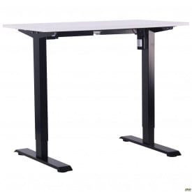 Регульований стіл Like сірий комп'ютерний офісний