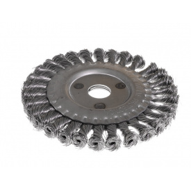 Щітка дискова D150 із плет. дроту відп. 22,2мм MASTERTOOL GM (19-9015)