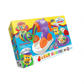 Креативна творчість "Тісто для ліплення "MASTER DO" Паста-шеф Danko Toys TMD-16-01U з пастамейкером