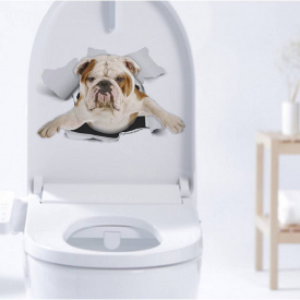 Наклейка 3D UKC в туалет UK12 30x30 см