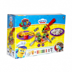 Набір креативної творчості "Тісто для ліпки Master Do" Danko Toys TMD-10-01-2-3U Піца