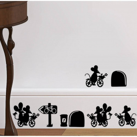 Наклейка 3D UKC 60х10 см на будь-яку поверхню UK8