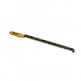 Пильне полотно для лобзика по дереву 5 шт швидкий фігурний різ 6TPI L 100 мм T244D MASTERTOOL GM (14-2802)